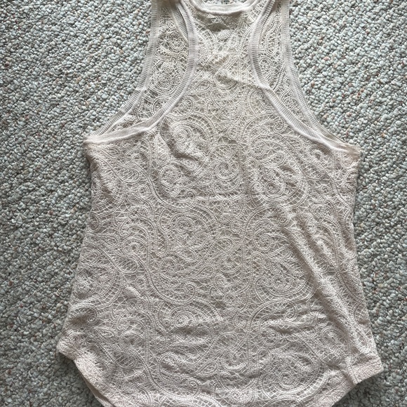 Wilfred sheer embroidered tank, size S - Picture 2 of 3